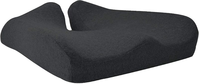 Photo 1 of (Refurbished) Cushion Lab Ergonomic Pressure Relieving Breathable Soft Supportive Seat Cushion with Extra-Dense Memory Foam
