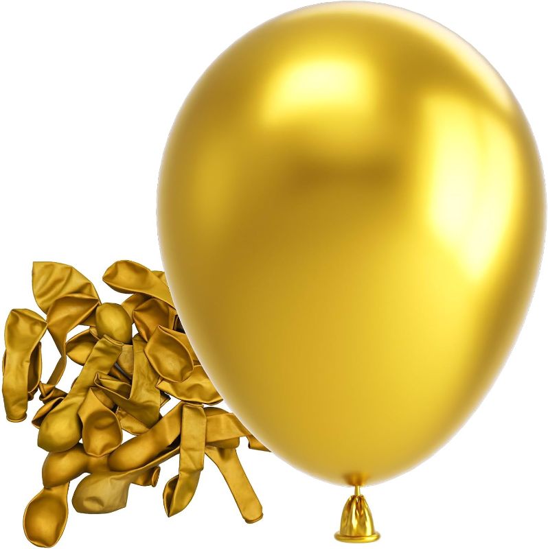 Photo 1 of Metallic Balloons for Wedding Birthday Bridal Shower Graduation Christmas Party Decorations

