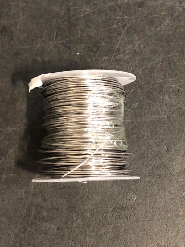 Photo 1 of 304 Stainless Steel Wire for Bailing Wire Sculpting Wire Jewelry Making Wire (0.7mm/22 Gauge/147Ft)
