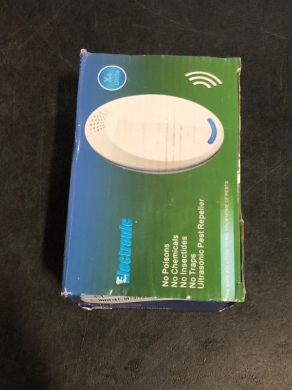 Photo 1 of Missing One ** Mouse Mice Repeller Indoor, 4 PCS Rodent Rat Repellent, Ultrasonic Pest Mouse Repeller, Spider Repellent Indoor, Pest Roach Repellent Ultrasonic Plug in, 4 inch