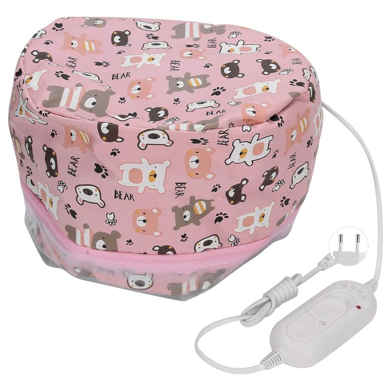 Photo 1 of Hair SPA, Electric Hair Heater, Adjustable Oil Treatment Steamer Hat Detachable Hair Care Tool(US)