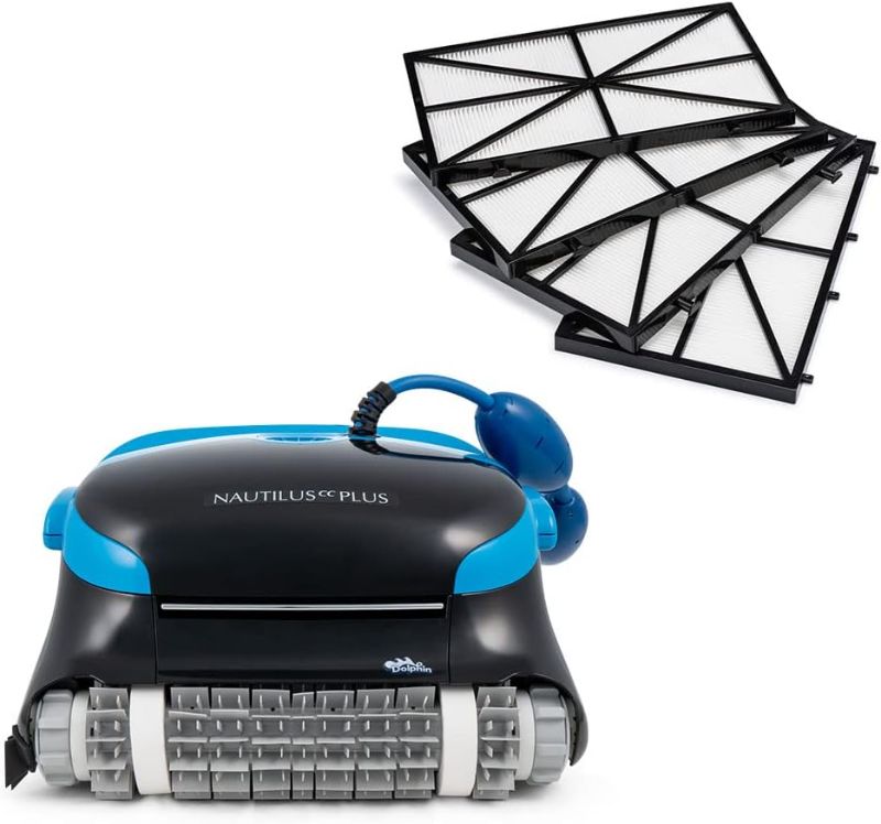 Photo 1 of Dolphin Nautilus CC Plus Wi-Fi Robotic Pool Vacuum Cleaner Ultra-Fine Filters