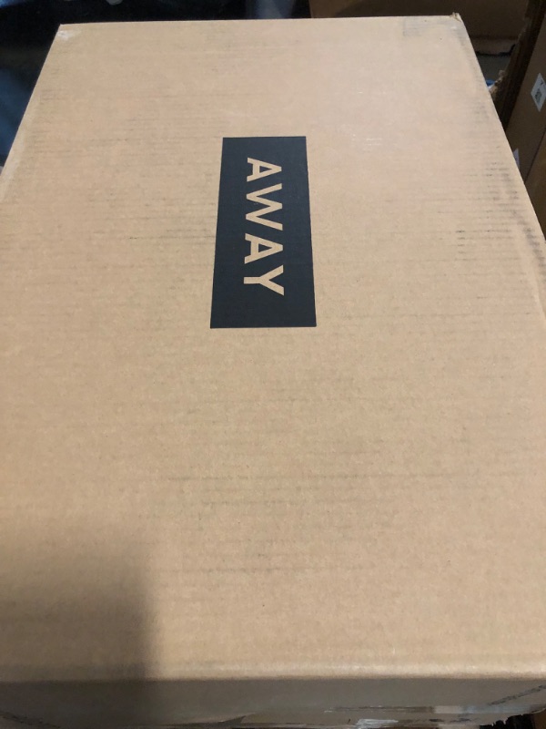 Photo 1 of Away Carry-On Luggage, Lightweight Hardside Suitcase with Spinner Wheels, 22 Inch Airline Approved, TSA Lock, Salt White
