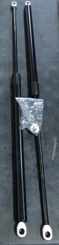 Photo 1 of 26inch RV Awning Gas Struts Lift Support Spring Shocks for Camper Travel Trailer Tonneau Cover Trap Door, 2PCS 124lb 26.46" RV Awning Lift Struts for Solera Power 69-78" Long Arm
