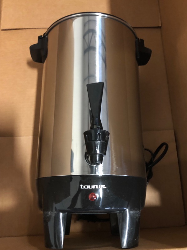 Photo 1 of *Similar to Picture** Taurus Brand Coffee Urn with Automatic Temperature Control, Cup Per Minute Brewing, Ready Light and Easy Clean Up
