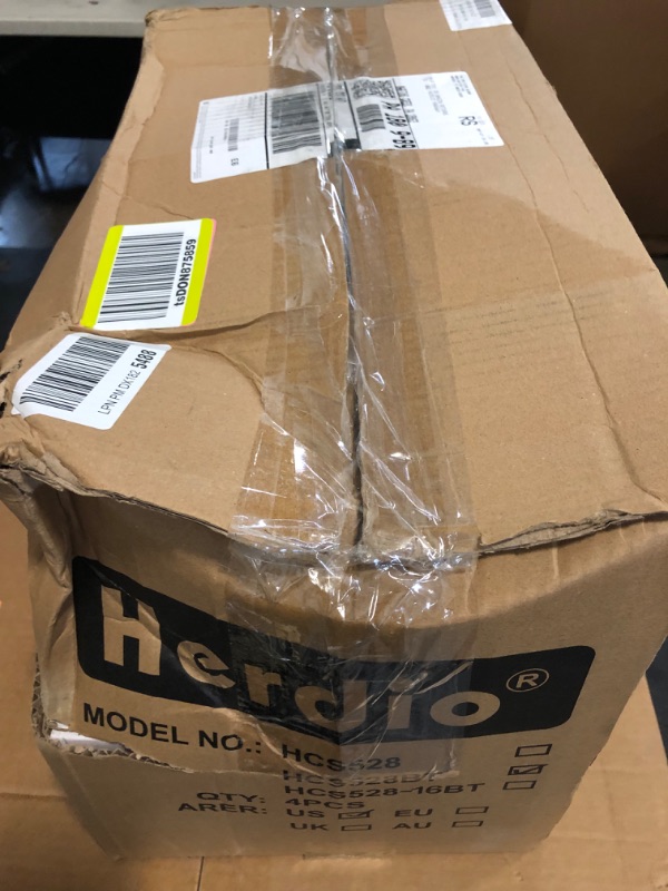Photo 1 of Herdio 5.25 Inch Ceiling Speakers - 600W 2-Way Flush Mount, Bluetooth Enabled - Superior Stereo for Home Theater, Indoor & Outdoor Use, Bathroom, Office
