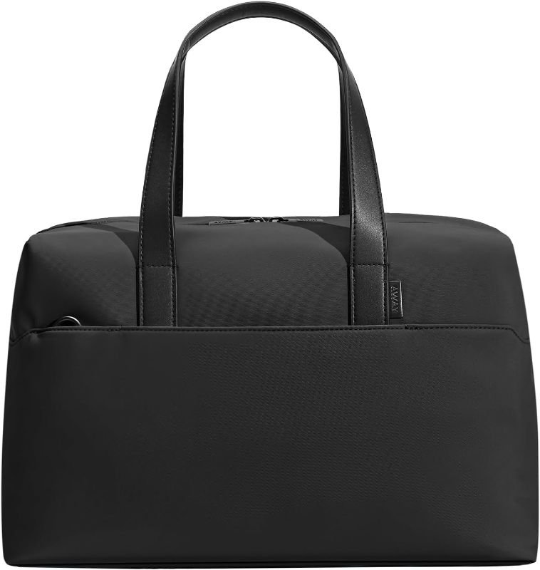 Photo 1 of Away Everywhere Duffle Bag, Water Repellent Travel Bag, Padded Laptop Sleeve, Gym & Weekender Bag, Large Duffle for Travel,Jet Black
