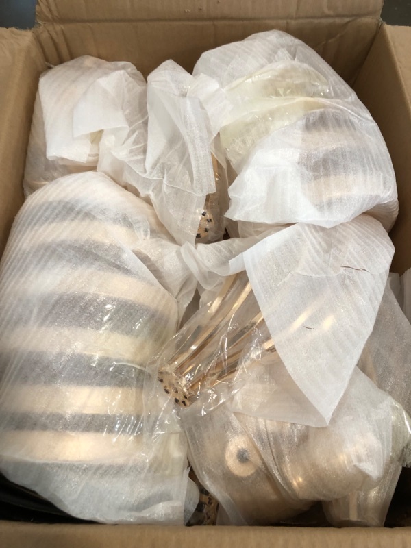 Photo 1 of 12 Pcs 21.7 Inch Tall Gold Centerpieces For Table Wedding-Metal Flower Gold Vases For Centerpieces For Wedding Reception With Crystal Fringe-Flower Stand For Wedding, Birthday(Centros De Mesa)
