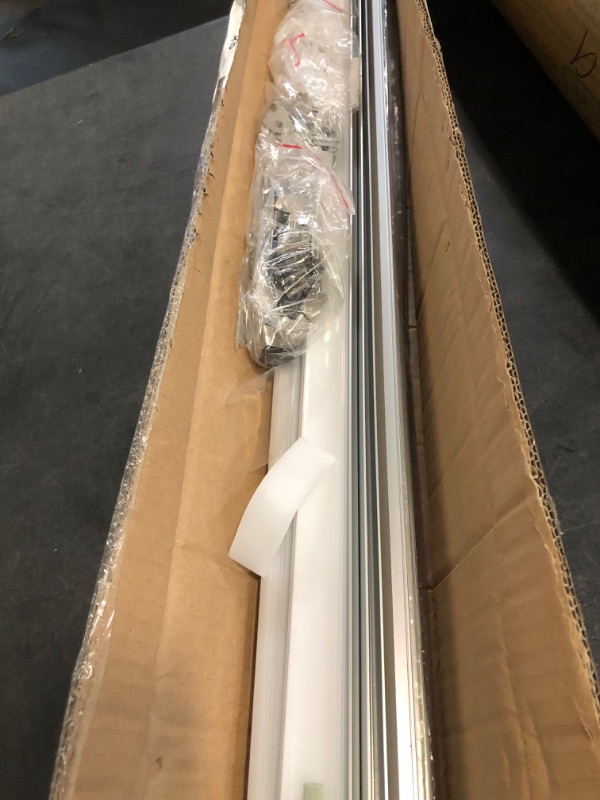 Photo 1 of Hunhun 20-Pack 3.3ft/1Meter V Shape LED Aluminum Channel System with Milky Cover, End Caps and Mounting Clips, Aluminum Profile for LED Strip Light Installations, Very Easy Installation
