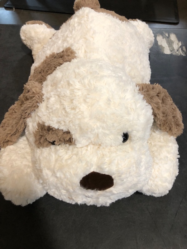 Photo 1 of Soft Dog Stuffed Animal Dog Plush Pillow: Brown Large Corgi Dog Hugging Pillow Animals Toy Cute Huge Sleeping Plushie for Home Decor Gift for Girls Boys Kids Birthday,Valentine,Christmas?19.6in?
