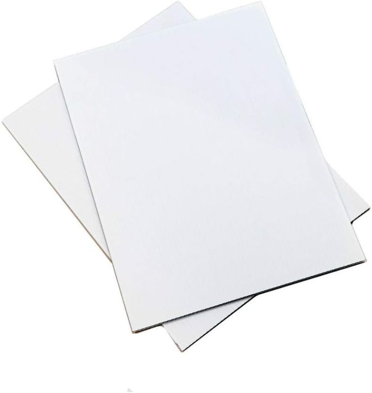 Photo 1 of Sourceone.org 5 Pack Corrugated Plastic Sign Boards White 24 x 36
