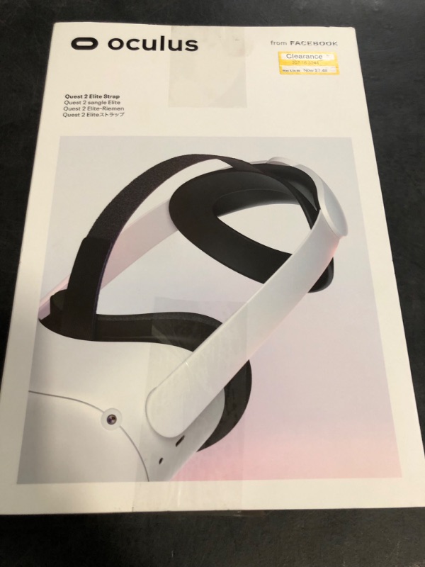 Photo 1 of Meta Quest 2 Elite Strap for Enhanced Support and Comfort in VR