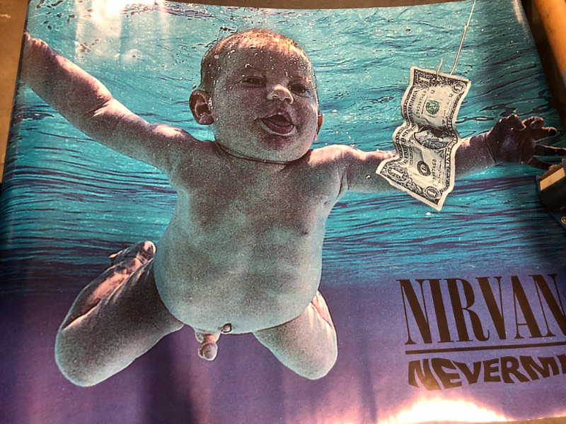 Photo 1 of Nirvana Nevermind Poster