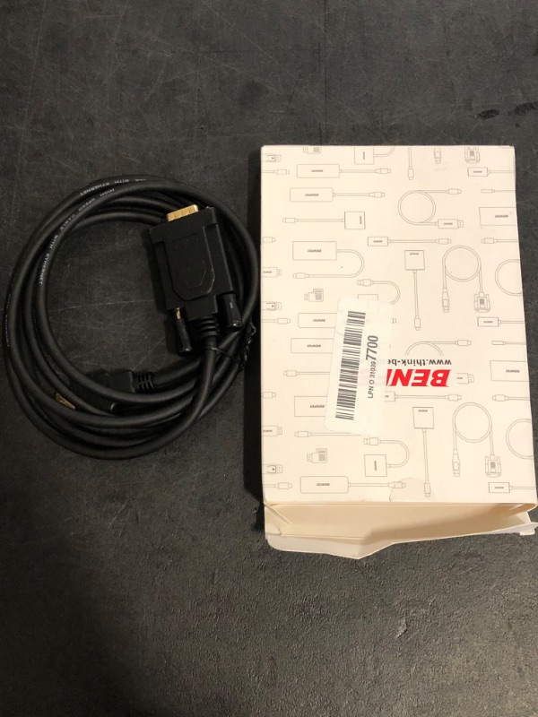 Photo 1 of BENFEI HDMI to VGA 6 Feet Cable, Uni-Directional HDMI Computer to VGA Monitor Cable (Male to Male) Compatible for Computer, Desktop, Laptop, PC, Monitor, Projector, HDTV, Roku, Xbox