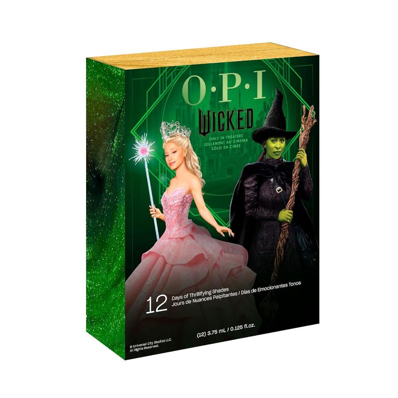 Photo 1 of OPI Nail Lacquer Gift Sets | Opaque Crème Metallic Shimmer Nail Polish Value Pack| Wicked Limited Edition Holiday Collection