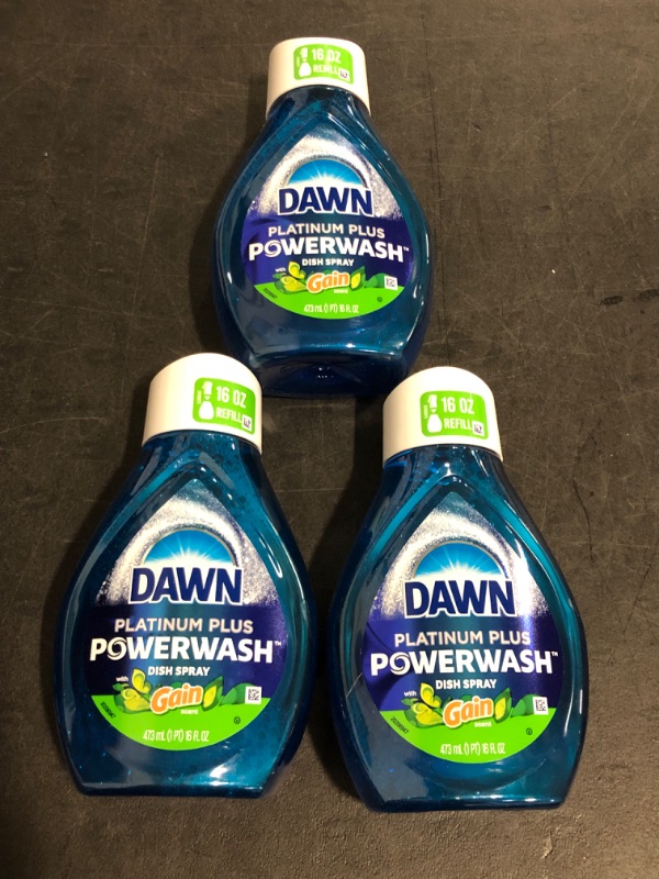 Photo 1 of *Missing Main Pump** Dawn Powerwash Gain Original Dish Spray, Liquid Dish Soap, Dish Soap Refill, , 1 Starter Kit + 3 Refills, 64 Fl Oz