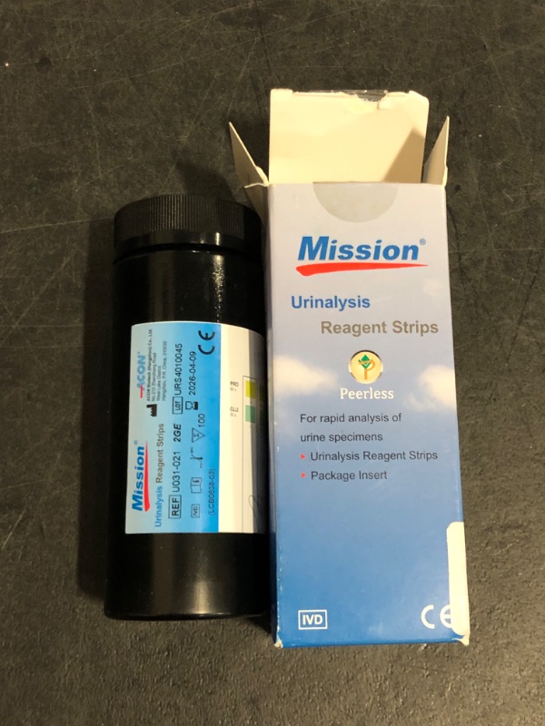 Photo 1 of Test Strips Made for 10Ps-Analysis, 100 Strips, Blue