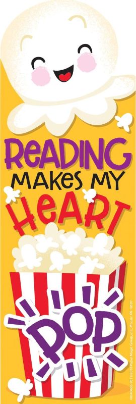 Photo 1 of Eureka Popcorn Scented Bookmarks, Pack of 24