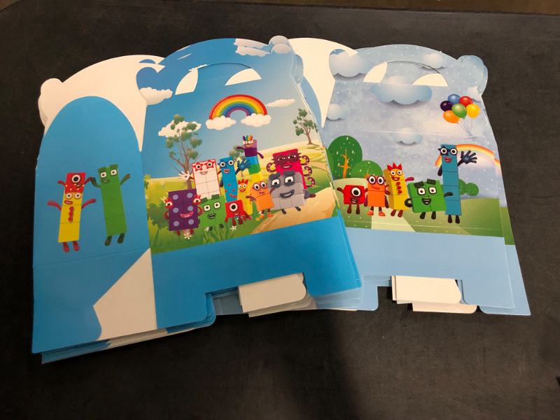 Photo 1 of Number Blocks Birthday Party Gift Boxes 10 boxes 
