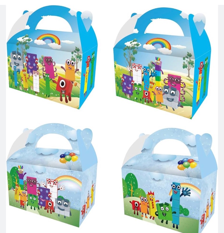 Photo 1 of Number Blocks Birthday Party Gift Boxes 10 boxes 