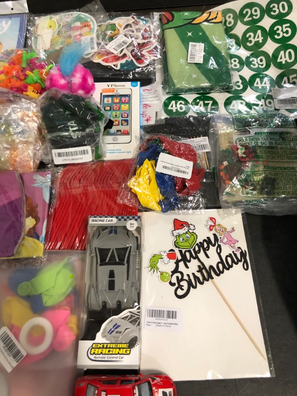 Photo 1 of Sold as IS** Mixed Party/Seasonal Items Bundle (Bin picture is all Ornaments) 