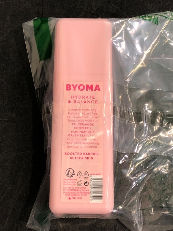Photo 1 of BYOMA Moisturizing Gel Cream - Barrier Repair Cream/Gel Face Lotion with Niacinamide and Green Tea - Ceramide Face Moisturizer for Dry Skin - Alcohol Free, Oil Free Face Moisturizer - 1.69 fl. oz