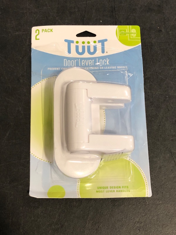 Photo 1 of Door Lever Lock (2 Pack) Child Proof Doors & Handles, Adhesives - Child Safety by Tuut