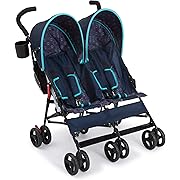 Photo 1 of Delta Children LX Side by Side Stroller - with Recline, Storage & Compact Fold, Night Sky