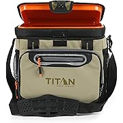 Photo 1 of Arctic Zone Titan Deep Freeze Cooler - Zipperless Hardbody Cooler - Small & Large Capacity- Beach & Camping Cooler - Deep Freeze Insulation, HardBody Liner, and SmartShelf