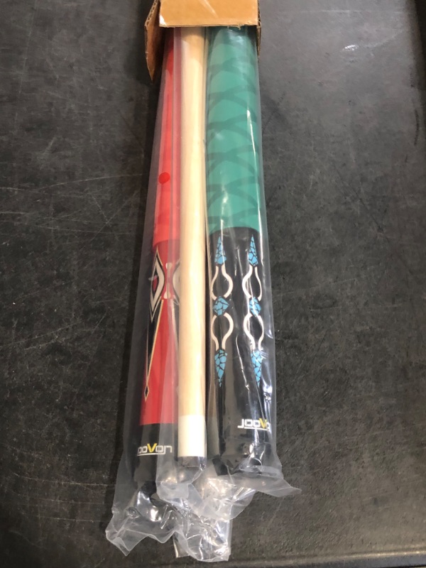 Photo 1 of Joovon Pool Sticks Set of 4 and Pool Sticks Set of 2 with 13mm Cue Tip 58" Pool Cue with Rubber Anti-Skid Sleeve