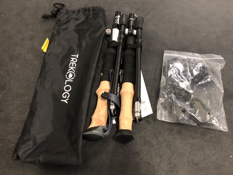 Photo 1 of Trekology Trek-Z Collapsible Hiking & Trekking Poles - Balance Support for Seniors, Women, and Men, 2pc Per Set