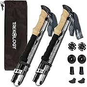 Photo 1 of Trekology Trek-Z Collapsible Hiking & Trekking Poles - Balance Support for Seniors, Women, and Men, 2pc Per Set