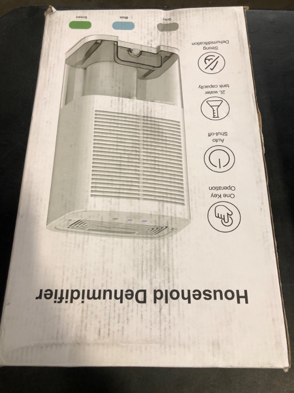 Photo 1 of Donatello 2000ml Dehumidifier Portable Quiet Operation , White 