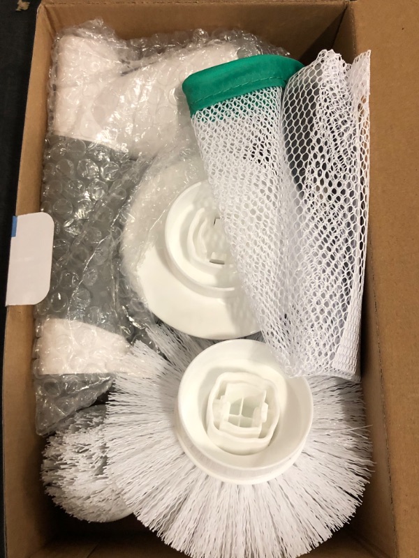 Photo 1 of SZFIXEZ Electric Spin Scrubber, Cordless Electric Cleaning Brush for Bathroom Electric Spin Cleaner with 4 Replaceable Shower Cleaning Brush Heads for Wall, Stove, Tile, Bathtub, Toilet, Window