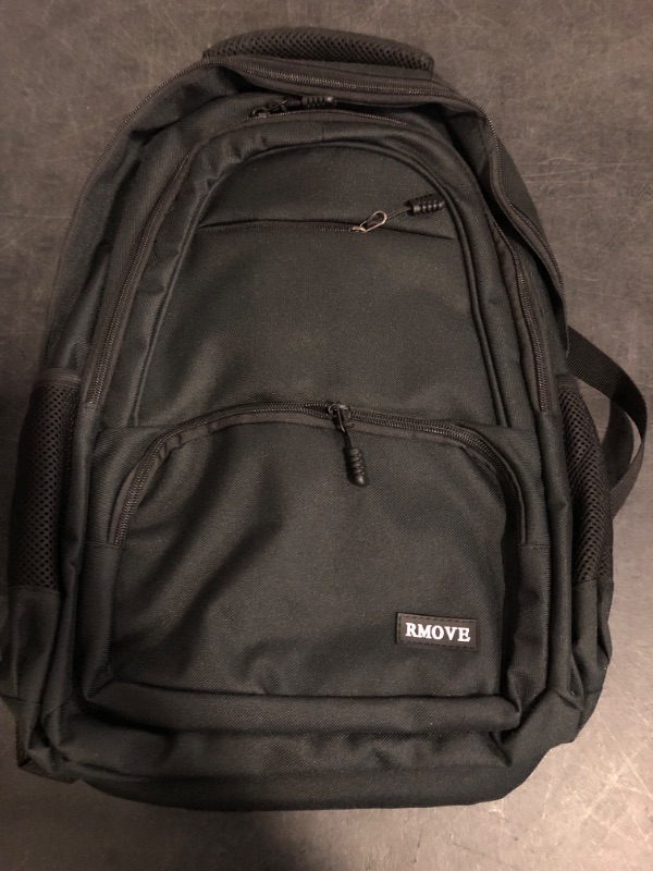 Photo 1 of Laptop Backpack, 15.6 Inch Travel Backpack, Backpack with Laptop Compartment and Ten Pockets (Black)