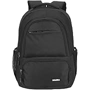 Photo 1 of Laptop Backpack, 15.6 Inch Travel Backpack, Backpack with Laptop Compartment and Ten Pockets (Black)