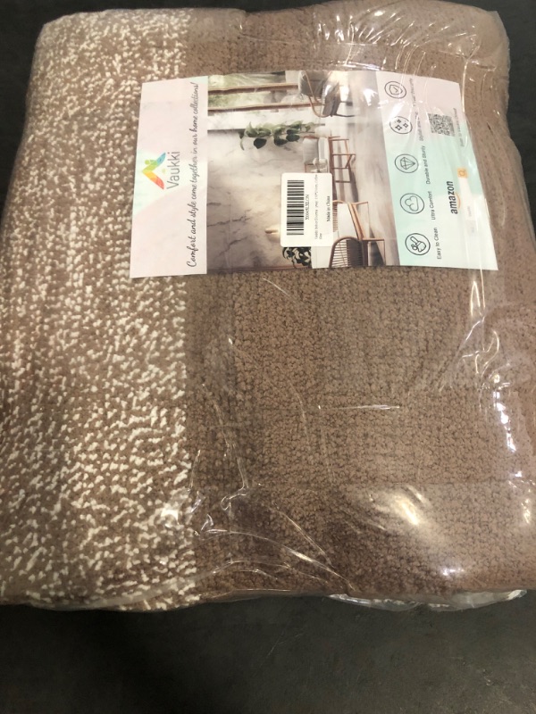 Photo 1 of Vaukki Indoor Doormat Entryway Door Rug, Non Slip Absorbent Mud Trapper Mat Inside Floor Mat, Washable Small Door Carpet for Entryway (47''x71'',Coffee)