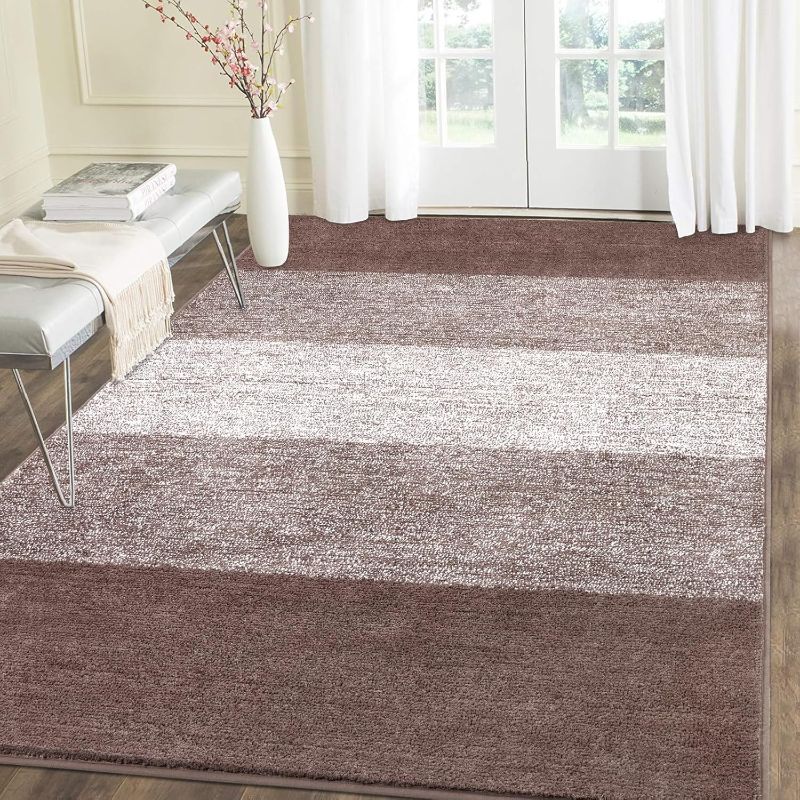 Photo 1 of Vaukki Indoor Doormat Entryway Door Rug, Non Slip Absorbent Mud Trapper Mat Inside Floor Mat, Washable Small Door Carpet for Entryway (47''x71'',Coffee)