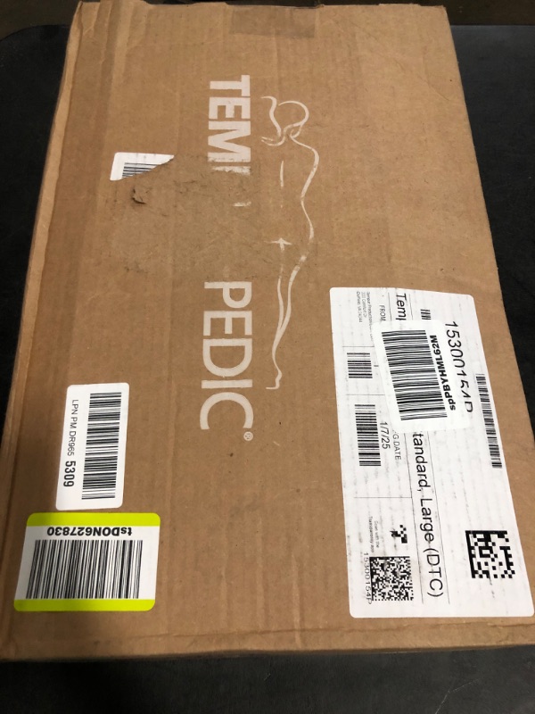 Photo 1 of Tempur-Pedic TEMPUR-Ergo Neck Pillow, Large Profile, White
