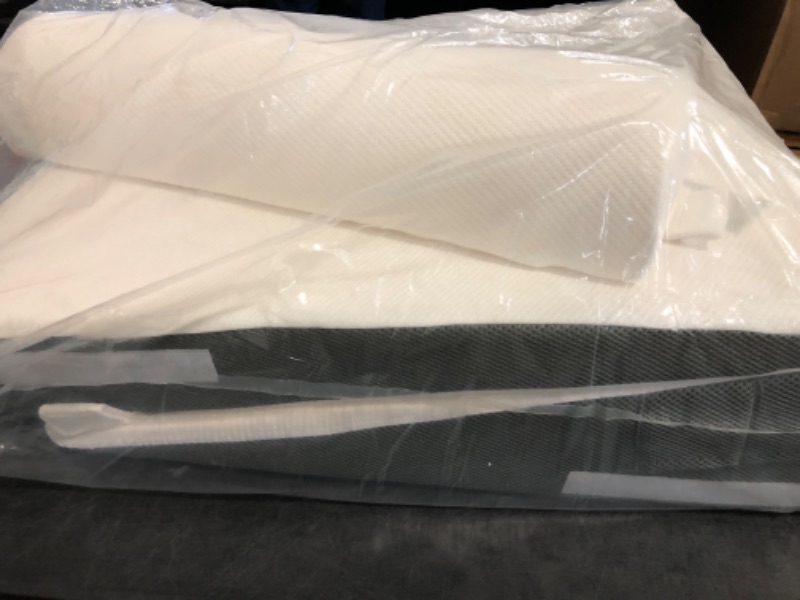 Photo 1 of GOHOME Cooling Wedge Pillow Set for After Surgery, 3-Piece Adjustable Memory Foam Bed Wedge Pillow for Sleeping - Acid Reflux, Snoring, Neck Pain and Back Pain, White and Grey