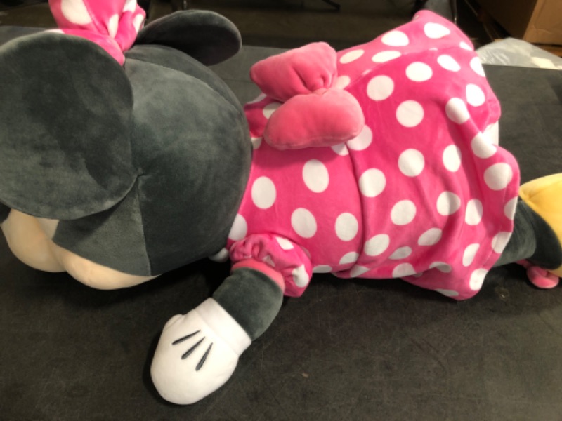 Photo 1 of **Black is Faded** DISNEY STORE Official Cuddleez Plush - Minnie Mouse - Big Plush - Super Soft & Huggable Toy for Fans & Kids of All Ages - Perfect Collectible Gift, Plushy