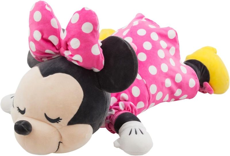 Photo 1 of **Black is Faded** DISNEY STORE Official Cuddleez Plush - Minnie Mouse - Big Plush - Super Soft & Huggable Toy for Fans & Kids of All Ages - Perfect Collectible Gift, Plushy