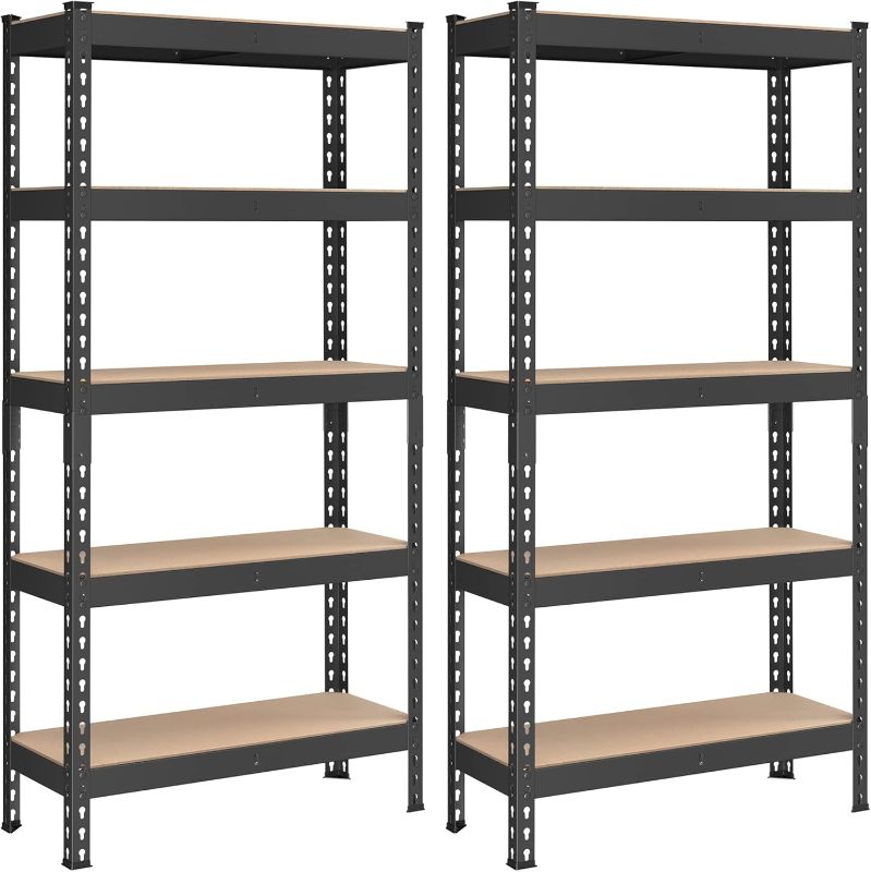 Photo 1 of SONGMICS 5-Tier Storage Shelves, Load 2310 lb Garage Storage, Boltless Assembly, Adjustable Shelving Unit , SET OF 1