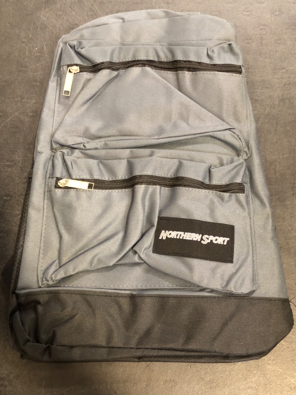 Photo 1 of 19" Deluxe Wholesale Backpack in 6 Assorted Colors - Bulk Case of 24 Backpacks