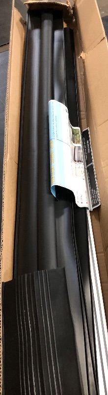 Photo 1 of DGSL Garage Door Seals Bottom Rubber?Weather Stripping Sealing Strip Replacement, Universal Weatherproof Threshold Buffering (Black, 10Ft)