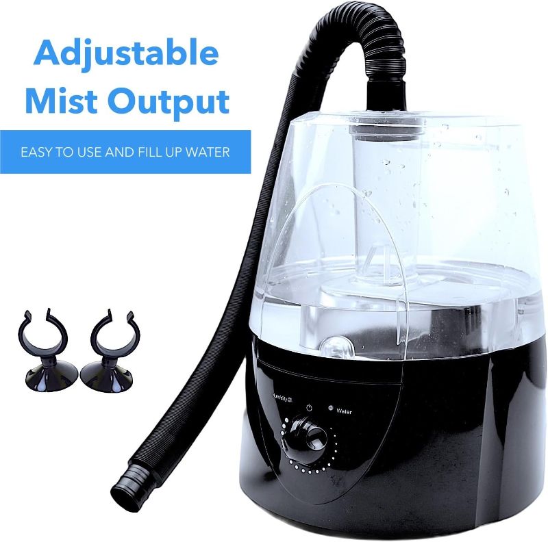 Photo 1 of Reptile Fogger, Terrarium Humidifier, Plant Humidifier, Fog Machine Mister for Reptiles and Plants Vivarium, 3.5L Large Capacity, Ideal for Reptiles/Amphibians/Grow Room/Grow Tent Humidifiers