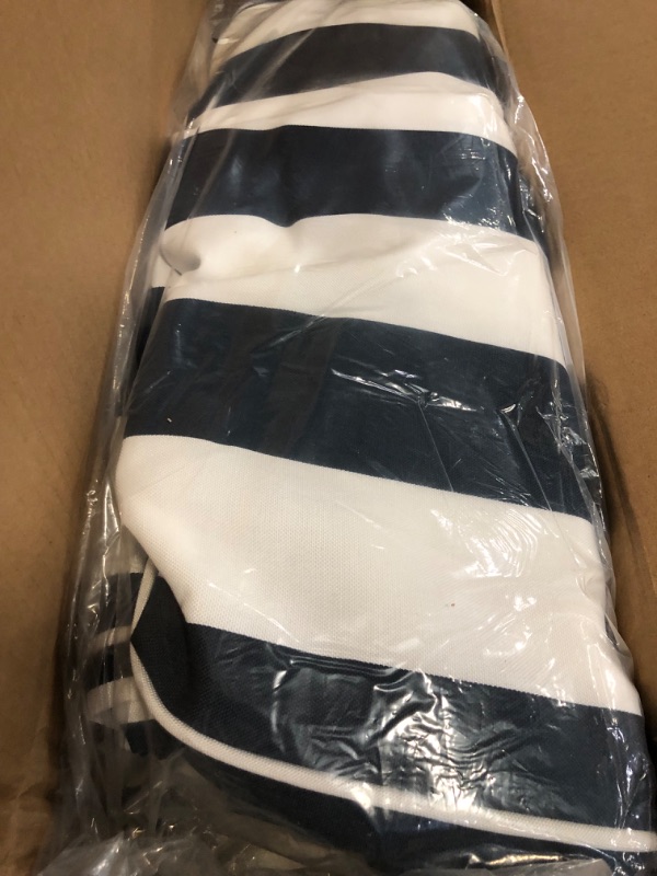 Photo 1 of Only choice 2 Pcs Set Outdoor Lounge Chair Cushions Patio Chaise Lounge Replacement Cushions Furniture Seat Cushions (Blue+White Stripes-2 pcs)