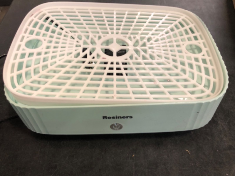 Photo 1 of Resiners Resin Curing Machine with Larger Tray for Resin Starter, Cure Air, Auto Curing 2H Resin Supplies, Resin Dryer Curing Station for Epoxy Resin Molds Art Craft Casting, Mint Green (Patented)