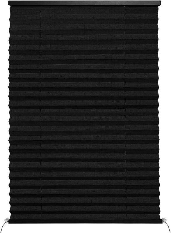 Photo 1 of NOVINO RV Blinds Pleated Shades,Camper Window Blinds,RV Window Shade for Camper Travel Trailers Motorhome Motor Coach-26 W x 38" L