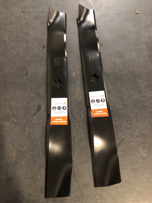 Photo 1 of 134149 Mulching Blades for Craftsman 42 inch Mower Blade LT2000 LT1000 YS4500 Replace 422719 532134149 Husqvarna Poulan Pro 42'' Deck Riding Lawn Mower 5 Point Star (4 Pack)